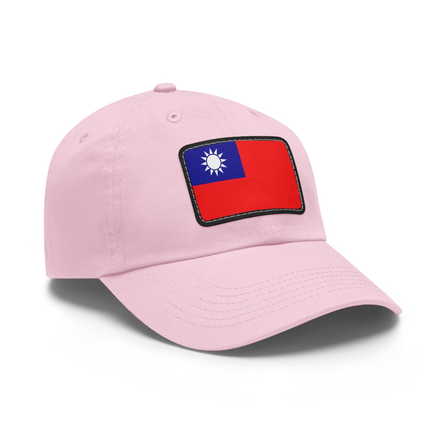 Flag Village Taiwan Flag Hat Cap with Leather Patch
