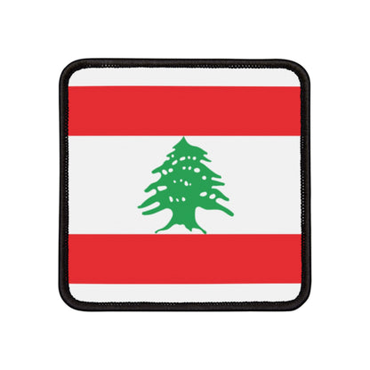 Flag Village Lebanon Flag Embroidery Iron-On Patches