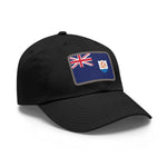 Flag Village Anguilla Flag Hat Cap with Leather Patch