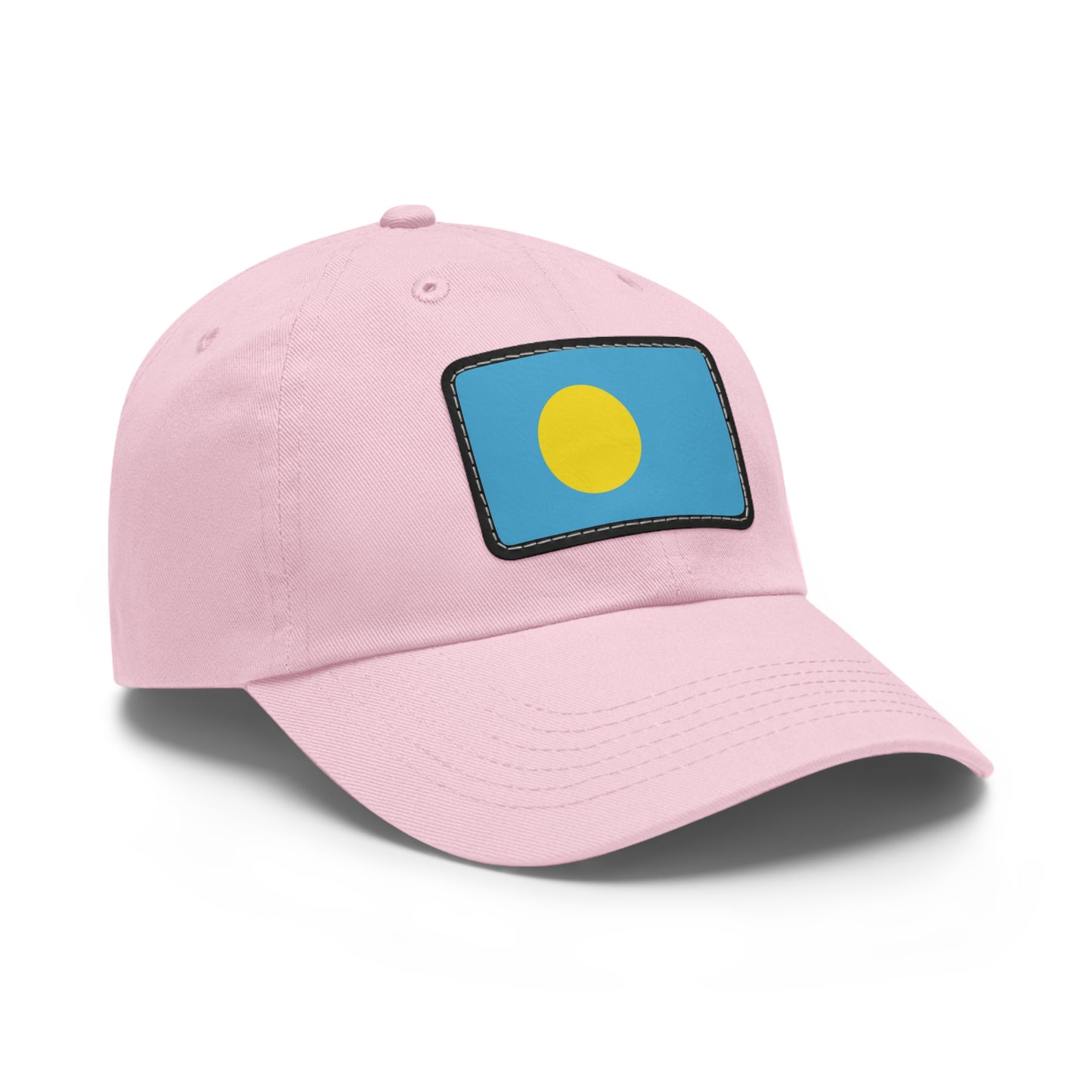 Flag Village Palau Flag Hat Cap with Leather Patch
