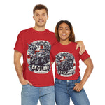 Flag Village UK Vintage Car Flag T-SHIRT Heavy Cotton Tee UK0015