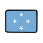 Flag Village Micronesia Flag Embroidery Iron-On Patches