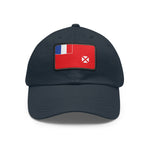 Flag Village Wallis And Futuna Flag Hat Cap with Leather Patch