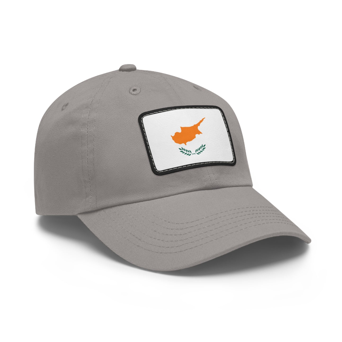 Flag Village Cyprus Flag Hat Cap with Leather Patch
