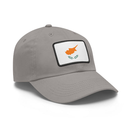 Flag Village Cyprus Flag Hat Cap with Leather Patch