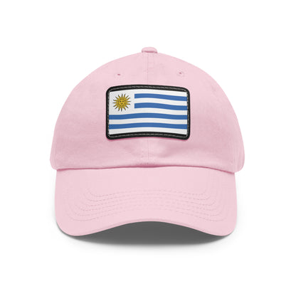 Flag Village Uruguay Flag Hat Cap with Leather Patch