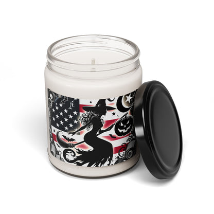 Flag Village Halloween Pretty Witch Scented Soy Candle, 9oz HW0027