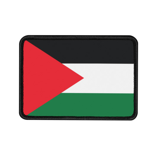 Flag Village Palestine Flag Embroidery Iron-On Patches