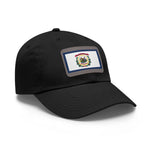 Flag Village USA West Virginia State Flag Hat Cap with Leather Patch