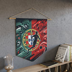 Flag Village Portugal National Flag Pennant