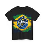 Flag Village Brazil Sporting Flag T-SHIRT Heavy Cotton Tee BRA0014