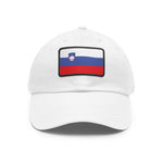 Flag Village Slovenia Flag Hat Cap with Leather Patch