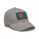 Flag Village Bangladesh Flag Hat Cap with Leather Patch