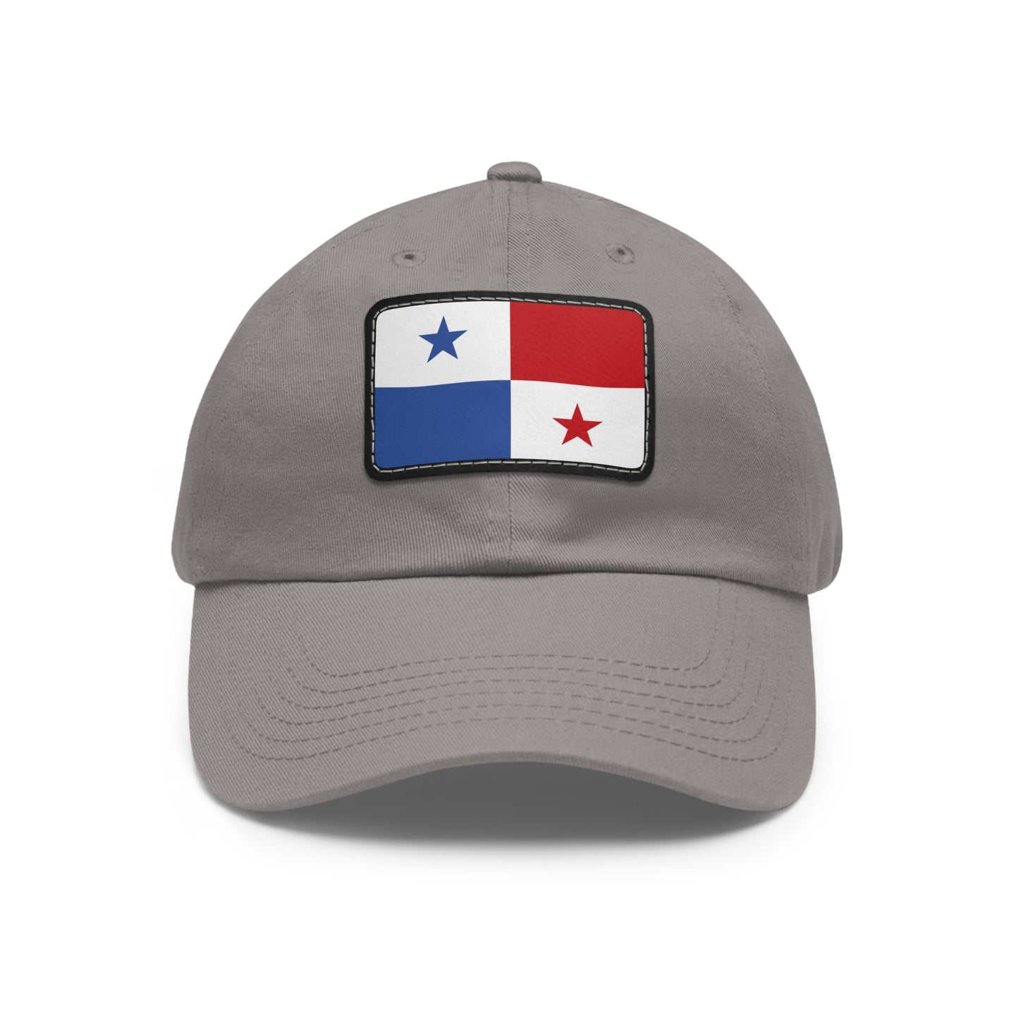 Flag Village Panama Flag Hat Cap with Leather Patch