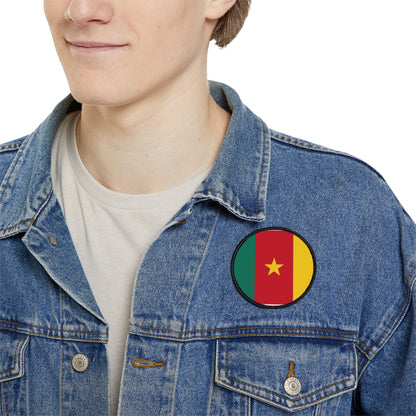 Flag Village Cameroon Flag Embroidery Iron-On Patches