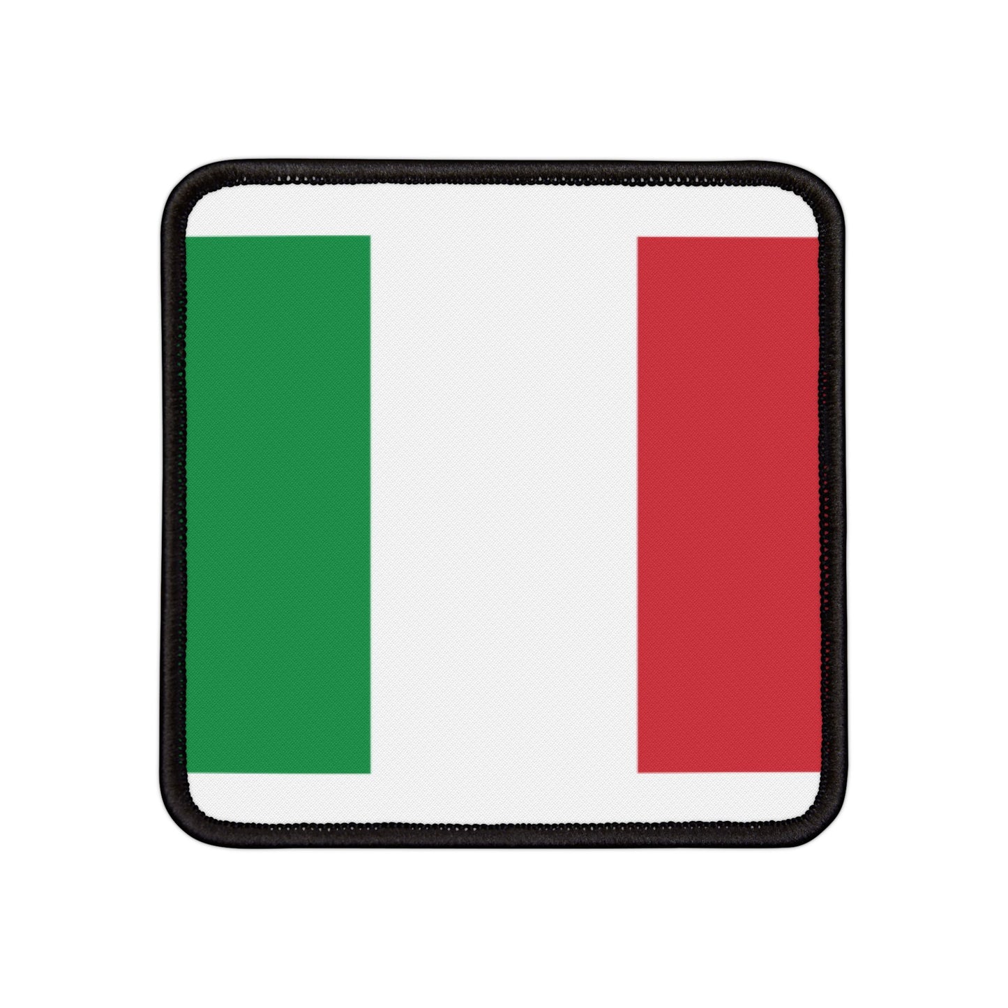 Flag Village Italy Flag Embroidery Iron-On Patches