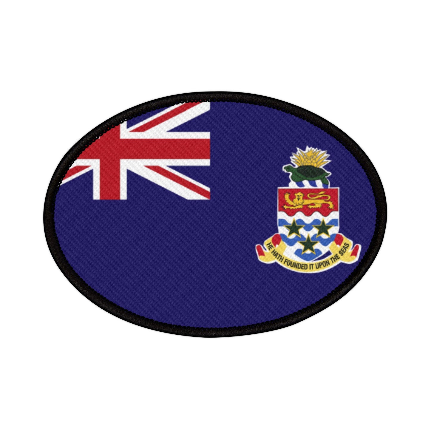 Flag Village Cayman Islands Flag Embroidery Iron-On Patches
