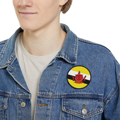 Flag Village Brunei Flag Embroidery Iron-On Patches