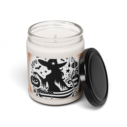 Flag Village Halloween Pretty Witch Scented Soy Candle, 9oz HW0024