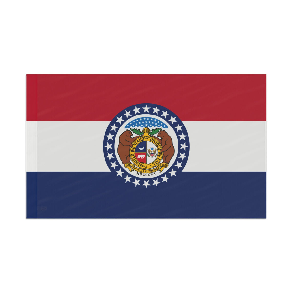 Flag Village USA Missouri State Flag 18" x 12" / 36" x 24" / 60" x 36"