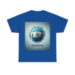Flag Village Argentina Sporting Flag T-SHIRT Heavy Cotton Tee ARG0003