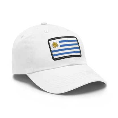 Flag Village Uruguay Flag Hat Cap with Leather Patch