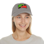 Flag Village Saint Kitts And Nevis Flag Hat Cap with Leather Patch