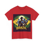 Flag Village Brazil Sporting Flag T-SHIRT Heavy Cotton Tee BRA0012