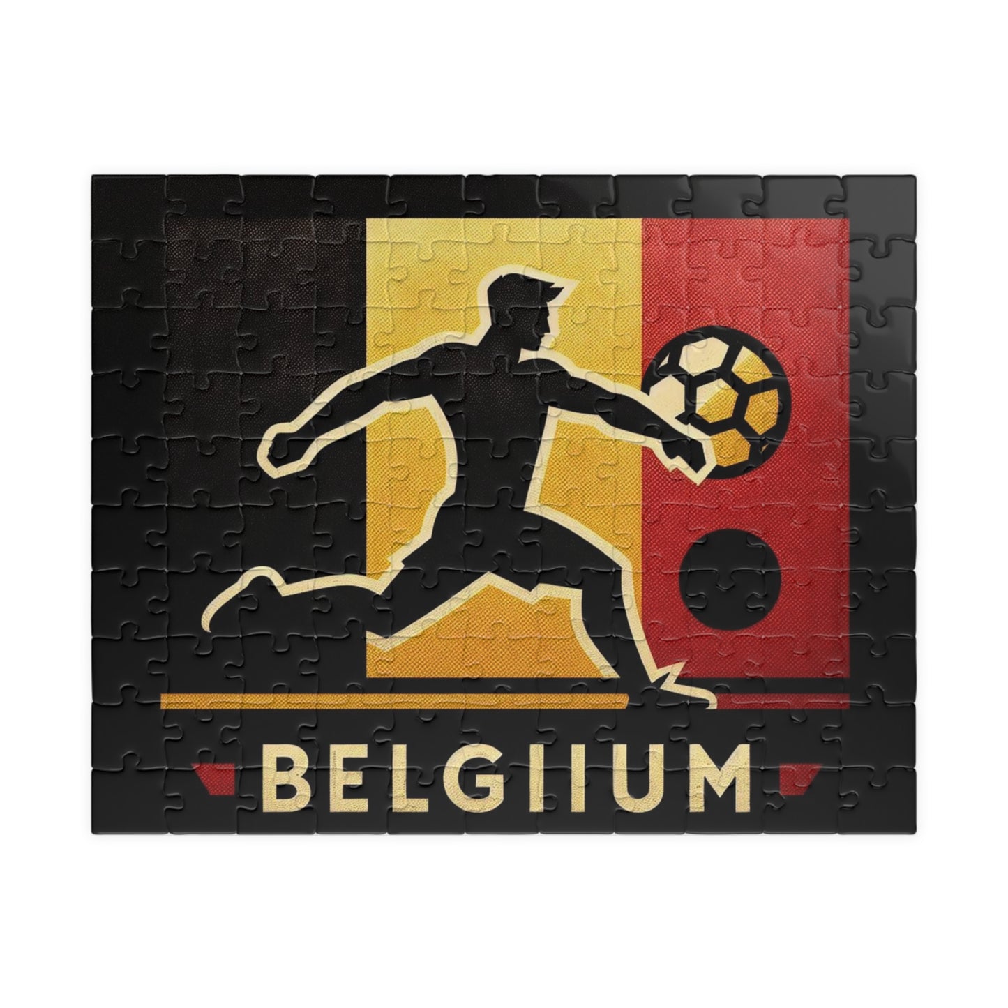Flag Village Belgium Sporting Flag Puzzle (110, 252, 520, 1014-piece) BEL0011