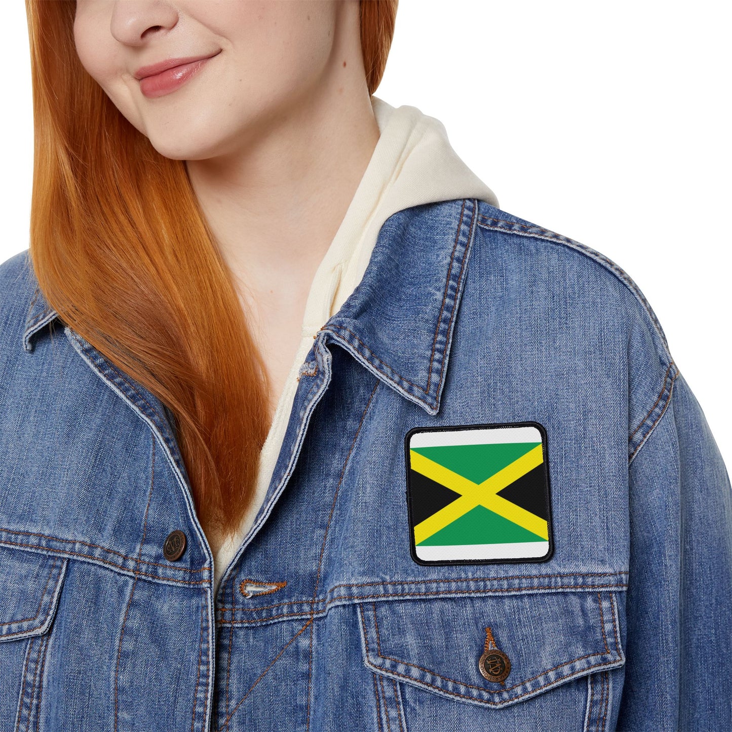 Flag Village Jamaica Flag Embroidery Iron-On Patches