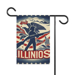Flag Village Illinois State Flag Sporting Garden & House Banner IL0003