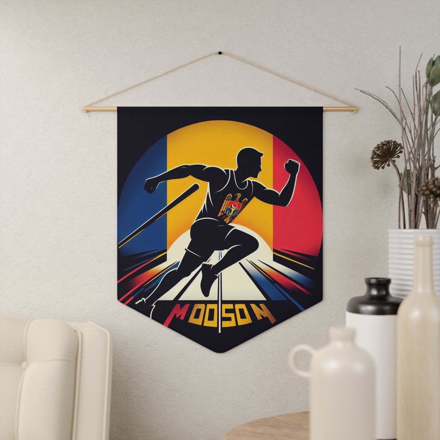 Flag Village Moldova Flag Pennant Sporting Home Wall decoration MDA0002