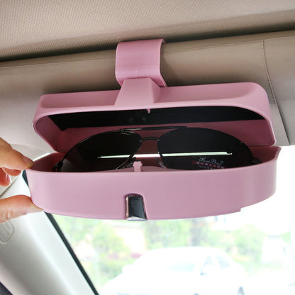 Flag Village Auto Tools Car glasses case car sun visor bill glasses clip
