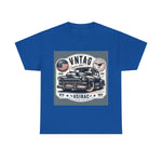 Flag Village USA Vintage Car Flag T-SHIRT Heavy Cotton Tee USA0018