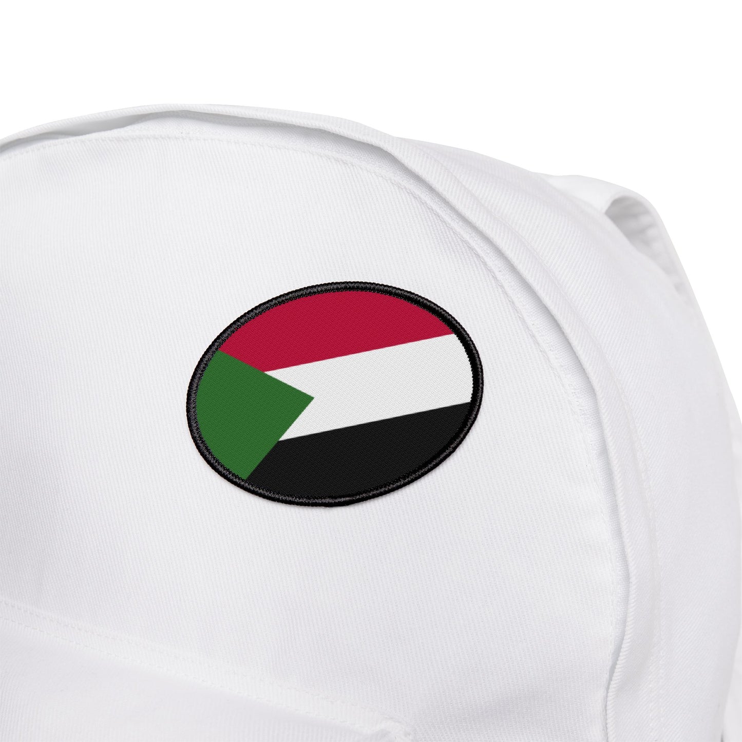 Flag Village Sudan Flag Embroidery Iron-On Patches