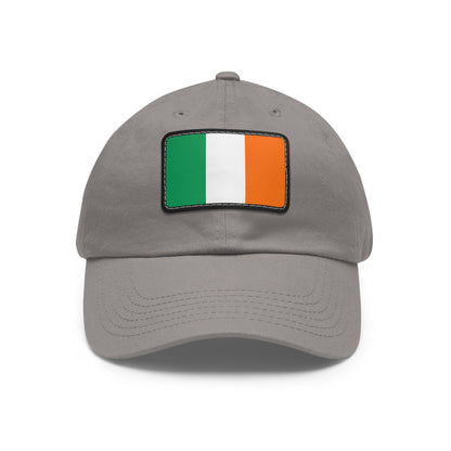 Flag Village Ireland Flag Hat Cap with Leather Patch