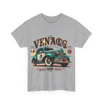 Flag Village Mexico Vintage Car Flag T-SHIRT Heavy Cotton Tee MEX0004