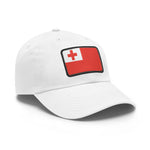 Flag Village Tonga Flag Hat Cap with Leather Patch