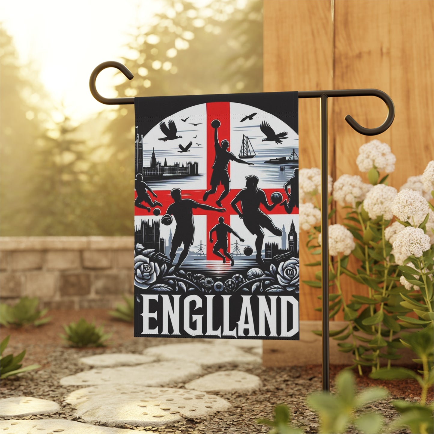 Flag Village ENGLAND Flag Sporting Garden & House Banner GBR0010