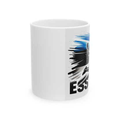 Flag Village Estonia Sporting Flag Ceramic Coffee Mug 11oz EST0005