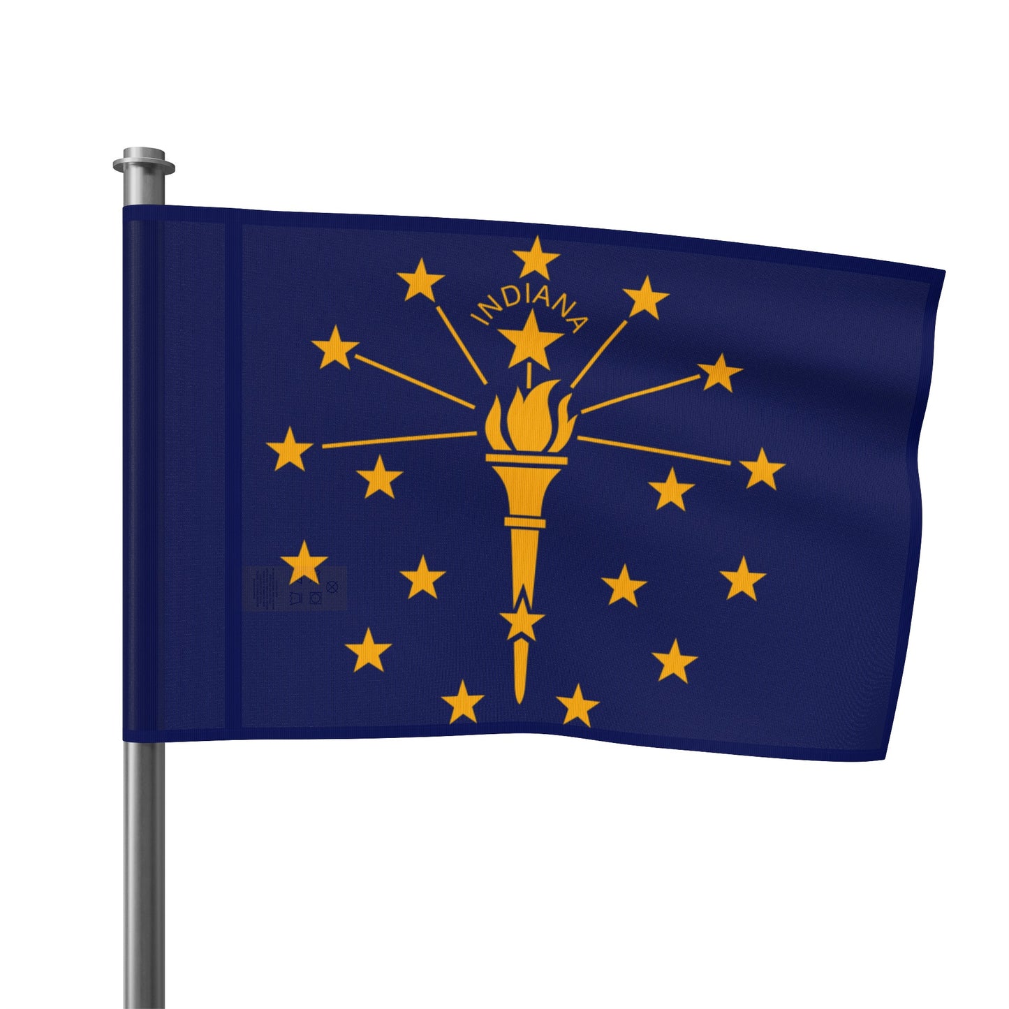 Flag Village USA Indiana State Flag 18" x 12" / 36" x 24" / 60" x 36"