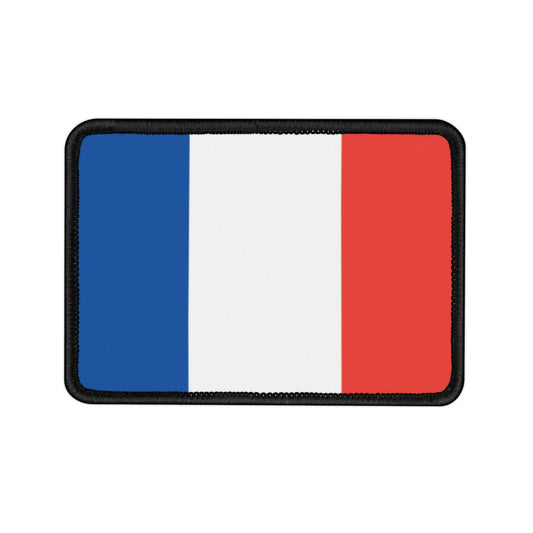 Flag Village France Flag Embroidery Iron-On Patches