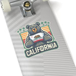 Flag Village USA California State Flag Stickers 2", 3", 4", 6" CA03