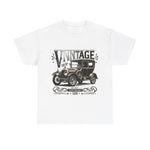 Flag Village USA Vintage Car Flag T-SHIRT Heavy Cotton Tee USA0005