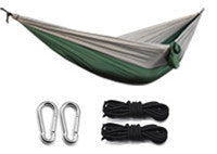 Flag Village Ultralight Outdoor Camping Nylon Hammock Sleep Swing Tree Bed Garden Furniture Hanging Double Hammock Chair Hangmat