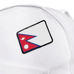 Flag Village Nepal Flag Embroidery Iron-On Patches