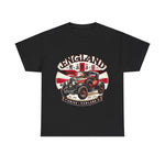 Flag Village UK Vintage Car Flag T-SHIRT Heavy Cotton Tee UK0023