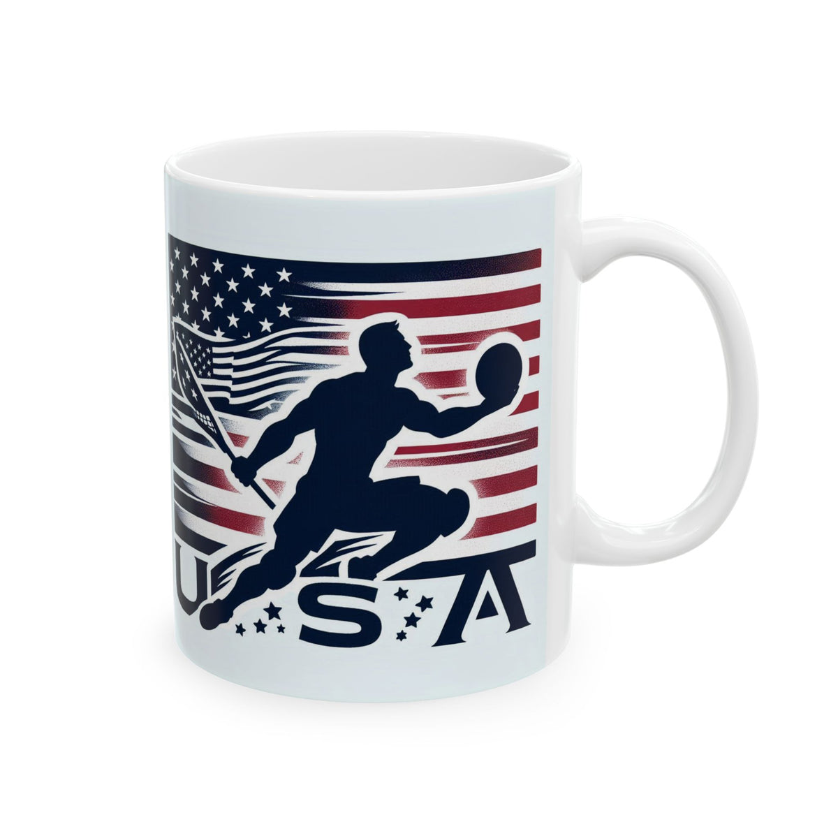 Flag Village United States Sporting Flag Ceramic Coffee Mug 11oz USA0015