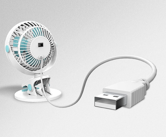 Flag Village Portable Mini Desktop Fan Silent High Wind Power Cordless Rechargeable Fan Cooler Small Fan For Students Office Gifts