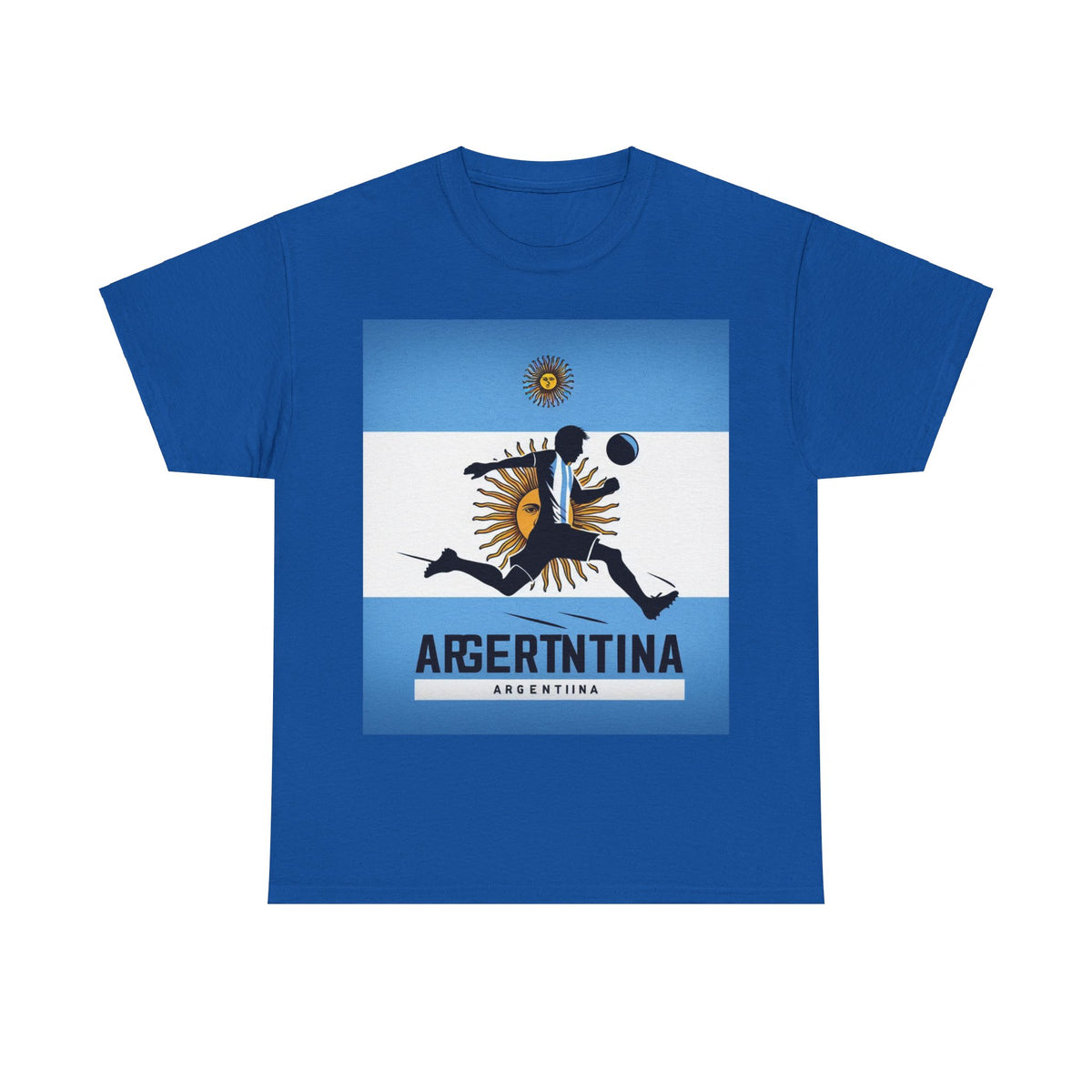 Flag Village Argentina Sporting Flag T-SHIRT Heavy Cotton Tee ARG0005